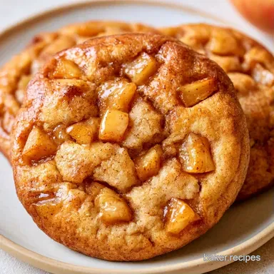 Apple Cinnamon Fall Cookies in 27 Min Recipe Card