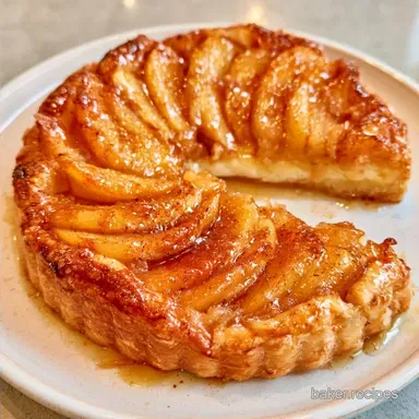 Apple Cream Cheese Tart in 40 Minutes