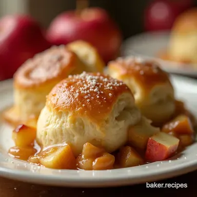Easy Apple Dumplings with Crescent Rolls A 30Minute Treat Recipe Card