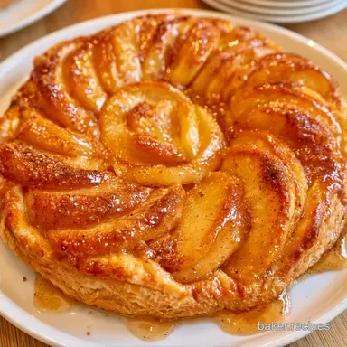 Apple Puff Pastry Tart in 40 Minutes