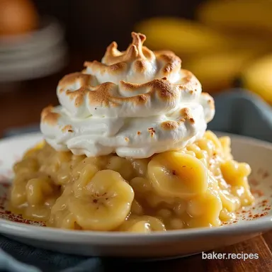 Grandmas Authentic Southern Banana Pudding Recipe Recipe Card