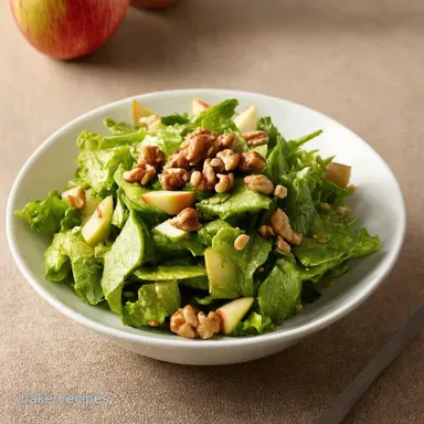 Autumn Apple Walnut Salad Recipe Quick Easy