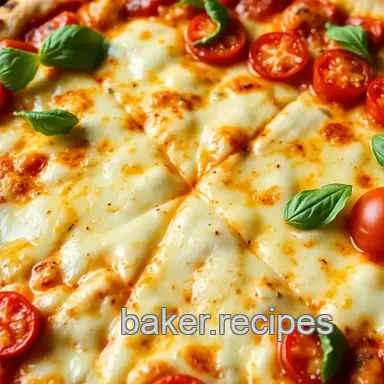 Bake 10 Inch Pizza with Fresh Toppings