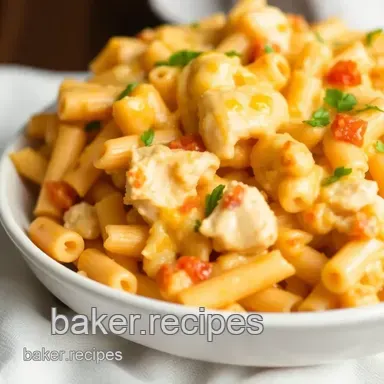 Bake Cheesy Chicken Comfort Dish in 30 Min Recipe Card