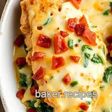 Bake Chicken Delightfully Cheesy & Crispy Recipe Card