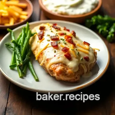 Bake Chicken with Creamy Ranch Flavor Recipe Card