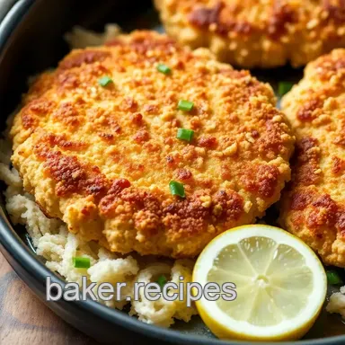 Bake Crispy Chicken Cutlets in 40 Minutes Recipe Card