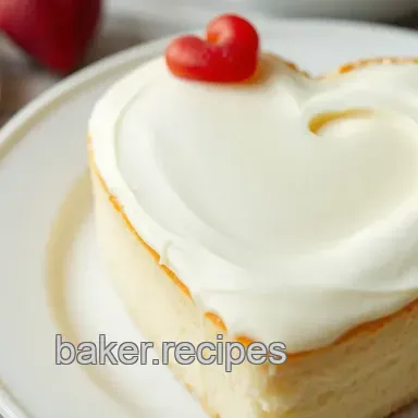 Bake Heart-Shaped Vanilla Cake - Sweet Delight