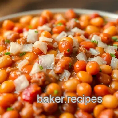 Bake Hearty Beans with Flavorful Ground Beef