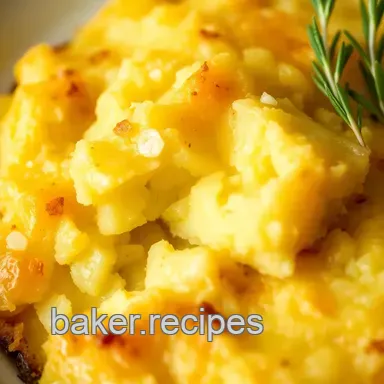 Bake Potato Kugel - Comforting Passover Delight Recipe Card