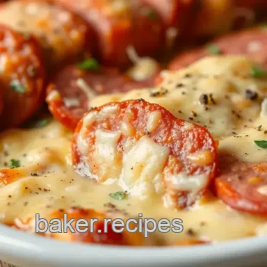 Bake Salami with Cheesy Goodness in 15 Min