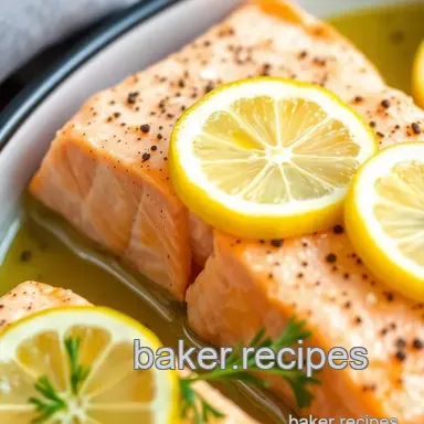 Bake Salmon with Zesty Lemon Goodness Recipe Card