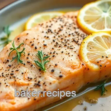 Bake Salmon with Zesty Lemon Goodness