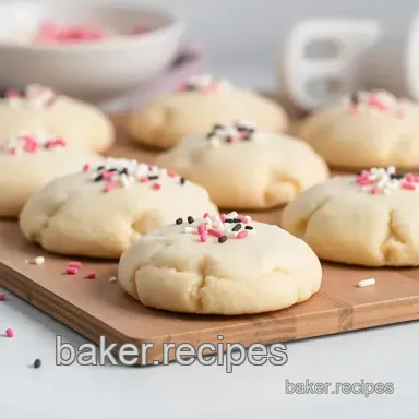 Bake Soft Sugar Cookies with Sprinkles Recipe Card