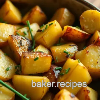Bake Yukon Gold Potatoes with Chives