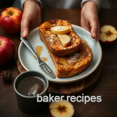 Cozy Baked French Toast with Apple Cider Delight: A Sunday Morning Staple Recipe Card