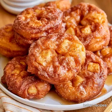 Baked Apple Fritters in 35 Minutes Recipe Card