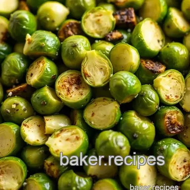 Easy & Delicious Baked Brussels Sprouts Recipe: My Favorite Method Recipe Card