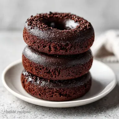 Baked Chocolate Donuts in 20 Minutes Recipe Card