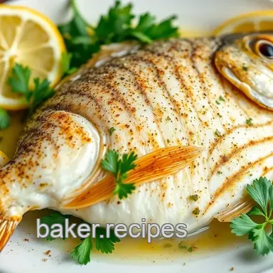 Baked Crappie with Lemon & Herbs