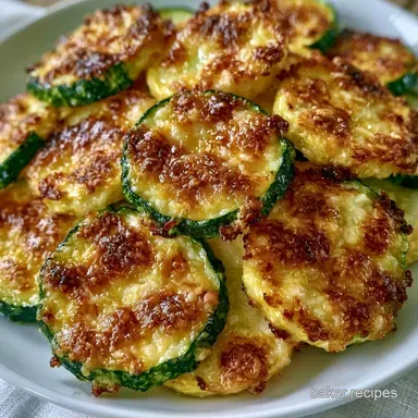 Baked Zucchini and Squash Parmesan: Crispy Recipe Card