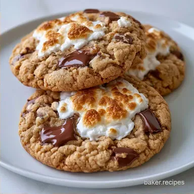 Smores Cookies in 25 Minutes