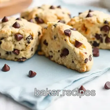 Baking Chocolate Chip Scones Quick &amp Easy