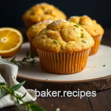 Bake Citrus Poppy Seed Muffins in 20 mins Recipe Card