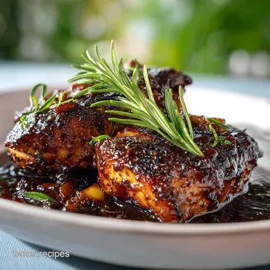 Balsamic Chicken Recipe: Pan-Seared Tender