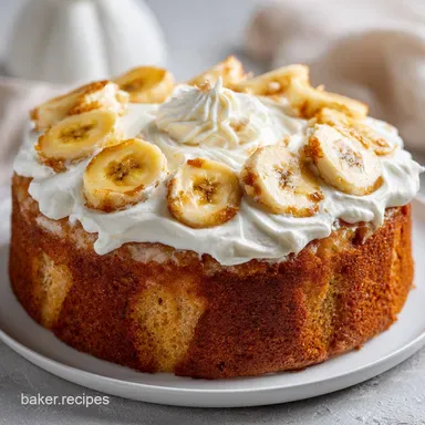 Banana Tres Leches Goodness: Silky