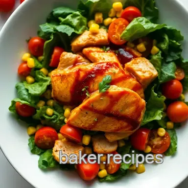 My Go-To Bar BQ Chicken Salad: A Smoky, Fresh Delight Recipe Card