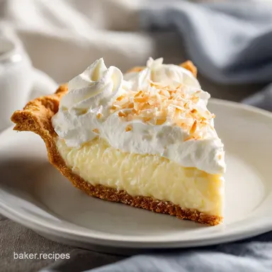 Best Coconut Cream Pie Recipe with Coconut Milk
