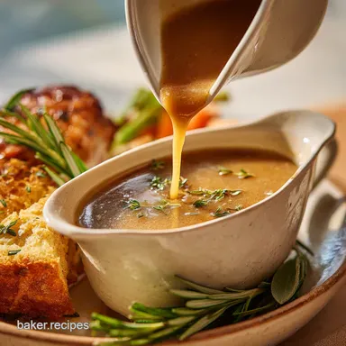 The Best Turkey Gravy Recipe in 15 Minutes Recipe Card