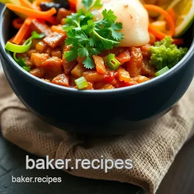 Bibimbap Recipe Bliss: My Family's Go-To Korean Bowl! Recipe Card