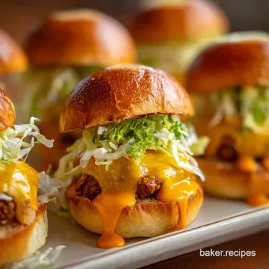 Big Mac Sliders in 25 Minutes Recipe Card