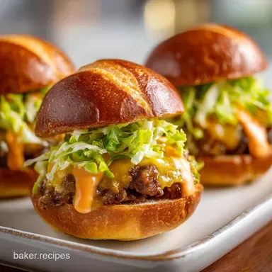Big Mac Sliders in 25 Minutes