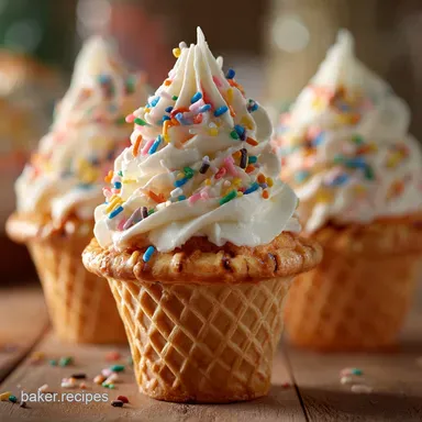 Cone Cupcakes The Ultimate Birthday Party Treat Cleanup Hack Recipe Card