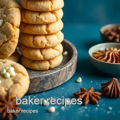 Bake Biscoff Cookies with White Chocolate Recipe Card