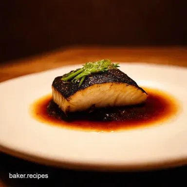 Miso Black Cod Recipe NobuInspired Perfection Recipe Card