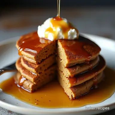 Fluffy Buckwheat Pumpkin Pancakes Recipe Easy Autumn Brunch