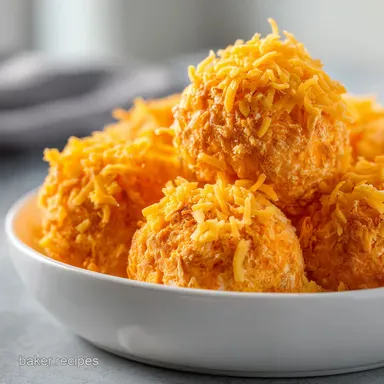 Buffalo Chicken Cheese Ball: Party-Ready Recipe Card