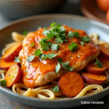Healthy Slow Cooker Buffalo Chicken Sweet Potatoes Easy Recipe