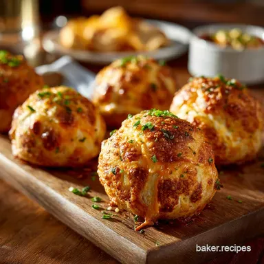 Football Party Appetizers: Cheesy Buffalo Bombs (35 Mins) Recipe Card