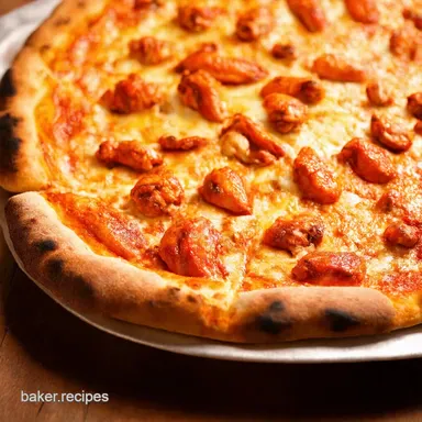 Buffalo Wing Pizza Touchdown in Every Slice Recipe Card