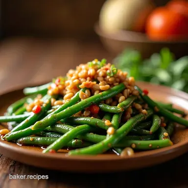 Easy Chinese Buffet Green Beans Recipe Better Than Takeout Recipe Card