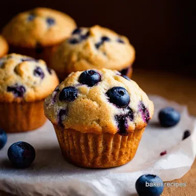 My GoTo Buttermilk Blueberry Muffins Seriously Moist Recipe Card
