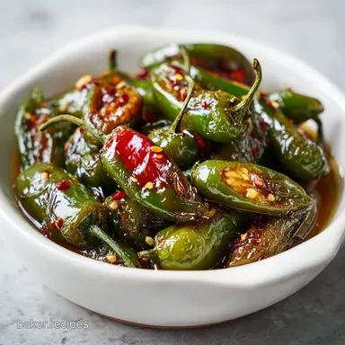 Candied Jalape&ntilde;os Recipe in 45 Minutes Recipe Card