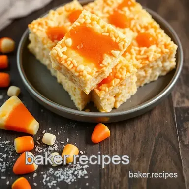 How to Make Candy Corn Rice Krispie Treats Fast: A Festive Delight Recipe Card