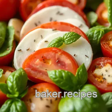 Caprese Salad Recipe: My Family's Simple Summer Secret! Recipe Card