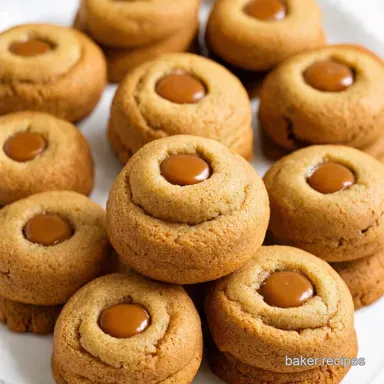 Caramel Apple Spice Thumbprint Cookies My Autumn Baking